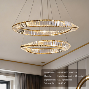 <span class=keywords><strong>Lampadario</strong></span> di Lusso in Cristallo Design Personalizzato per <span class=keywords><strong>Sala</strong></span> <span class=keywords><strong>da</strong></span> <span class=keywords><strong>Pranzo</strong></span> Hotel Villa Soggiorno Camera <span class=keywords><strong>da</strong></span> Letto - Product Image 2