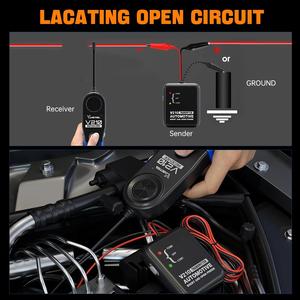 VDIAGTOOL V210 Outil de diagnostic de câble de réparation automobile 6 ~ 42V DC Détecteur de court-circuit et de circuit ouvert <span class=keywords><strong>Traceur</strong></span> pour fil ou câble - Product Image 6
