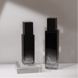 Luxury Black Refillable Cosmetics Oil Glass <b>Bottles</b> <b>Empty</b> Glass <b>Spray</b> <b>Bottles</b> Jars Containers - Product Image 6