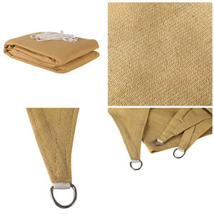 Voile d'ombrage tissée en HDPE et polyester pour extérieur, patio, abri <span class=keywords><strong>de</strong></span> voiture, protection contre la pluie, auvent <span class=keywords><strong>de</strong></span> jardin, cour, plage, ombrage 85%-99% - Product Image 5