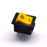 Interrupteur à bascule KCD3 ENEC 6A 250V T105 4.8*0.8 avec bornes marche/arrêt SPST