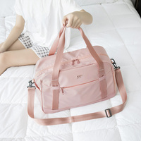 Sac de voyage pour femme, sac de sport de grande capacité, sac de week-end imperméable avec plusieurs poches