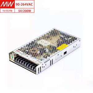 MEAN WELL LRS-200-5 1u Low Profile 5v Dc 40 Amp 200w SMPS Single Switching <strong>Power</strong> <strong>Supply</strong> for Industrial/Equipment/<strong>Laboratory</strong> - Product Image 1
