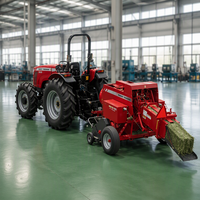 Moteur de presse à balles carrées haute densité MF pour foin, blé, riz, maïs, paille, garantie 2 ans, capacité de ramassage 1500 kg, 2000 mm, haute qualité