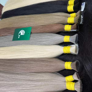 ผมแท้เวียดนามหลากสีแบบเป็นมัดสำหรับต่อผม แบบดับเบิ้ลดรอน นุ่มลื่น - Product Image 5