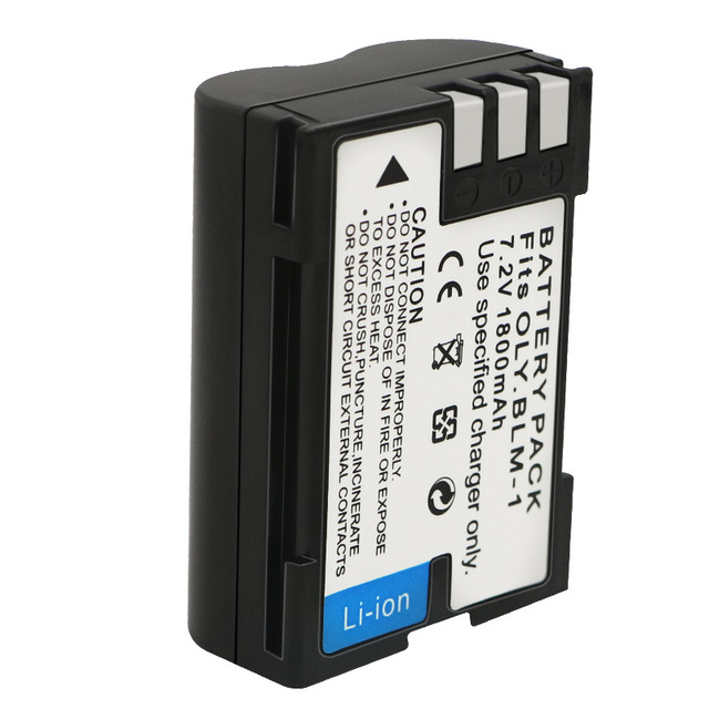 BLM-1 1800mAh PS-BLM1 BLM1 PSBLM1 BLM-01 Battery for Olympus C5060WZ C-7070 C-8080 E300 E330 E500 E510 E520 E-3 E-30