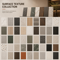 Panel Dekoratif Fleksibel Berbasis Mineral Tahan Api Tahan Lembab Panel Dinding Dekoratif Bahan Permukaan Interior Pameran