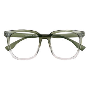 Montures de lunettes carrées Qianai, Tr90, anti-lumière bleue, monture complète, unisexe, verres en acétate, T4-30169 - Product Image 5