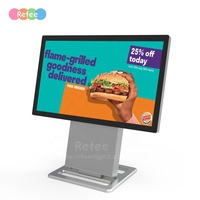 Écran tactile numérique interactif Android de 13,3 pouces, écran LCD, table numérique de bureau, affichage de menu de commande pour la vidéo et la publicité