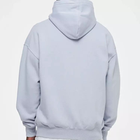 Sweat-shirts à capuche zippés en coton molletonné épais de haute qualité, personnalisables avec logo, pour hommes, coupe décontractée, vierges