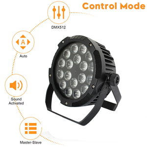 Faro LED <span class=keywords><strong>Par</strong></span> 18x18 RGBWA UV Leggero e Compatto, Best Seller per Illuminazione Palcoscenico, DJ, Club e Teatro - Product Image 3