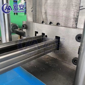 เครื่องขึ้นรูปโครงเหล็กเบาแบบม้วนพร้อมเกียร์ มอเตอร์ PLC แบริ่ง และเครื่องยนต์ ยี่ห้อ Hauan กำลังไฟ 9.5 กิโลวัตต์ รับประกัน 3 ปี - Product Image 5