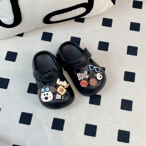 Sandalias de Playa para Niñas, Estilo Nuevo, con Diseño de Dibujos Animados, Transpirables, de EVA, con Punta Descubierta y Cierre Deslizante - Product Image 4