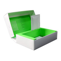 Boîte cadeau rigide à fermeture magnétique avec logo personnalisé, doublure intérieure verte, boîte en papier de luxe pour cosmétiques, bijoux, emballage cadeau, vente en gros