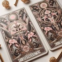 Cartes d'affirmation Lenormand The Romance Angel Oracle Cards Impression de cartes de tarot personnalisées de haute qualité par les fabricants d'usine