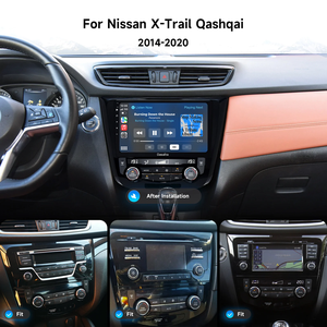 Dasaita Car Audio Multimedia Android13 Radio Stereo Car Screen <span class=keywords><strong>Navigation</strong></span> Head Unit pour <span class=keywords><strong>Nissan</strong></span> X-Trail <span class=keywords><strong>Qashqai</strong></span> Rogue 2014-2020 - Product Image 2