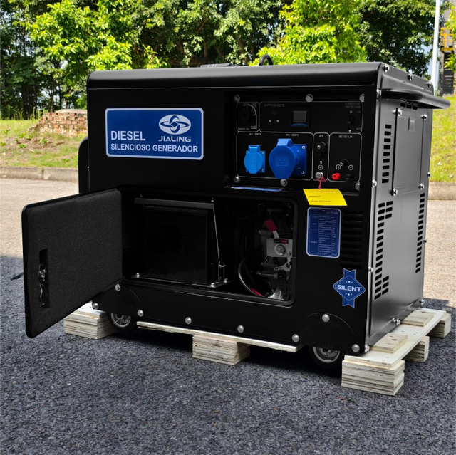 Portable 10kw 20kw Super Silent Diesel Generator Single/Three Phase Gensets ATS Various Including 220v 380v 230v 110v 240v