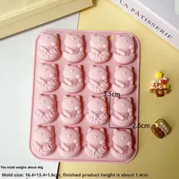 Style chinois Lion danse Koi chat Silicone moule bricolage bac à glace pour gâteau au chocolat décoration gâteau outils