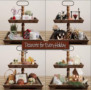 Raccomandazione di vendita calda display vintage <span class=keywords><strong>torte</strong></span> da dessert rotonde <span class=keywords><strong>in</strong></span> <span class=keywords><strong>legno</strong></span> stand cucina di casa vassoio rotondo decorativo <span class=keywords><strong>per</strong></span> torta da dessert - Product Image 5