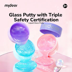 Mideer Pearly <span class=keywords><strong>Putty</strong></span>, Giocattolo Sensoriale Sicuro per Bambini 3+, Slime Non-Newtoniano, Giocattoli Premium - Product Image 2