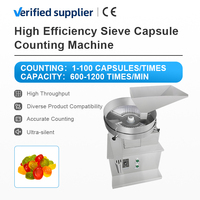Machine de comptage et d'embouteillage semi-automatique vibrante en acier inoxydable CE pour bonbons, capsules et comprimés