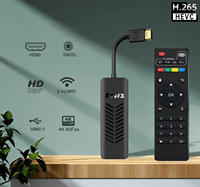 Prix discount d'usine Mortal TVR3 Android14.0 TV Stick Amlogic S905L Quad Core TVsticks 4K WiFi2.4G Streaming Media Player