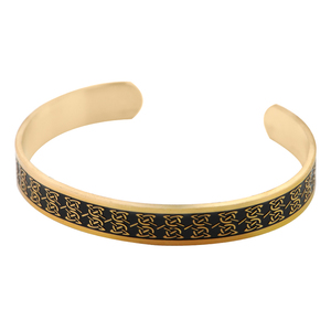 Fashion Charm New Style Custom Stainless Steel Enamel Bracelets PVD 18K Charm Ring <b>Gold</b> <b>Bangles</b> Jewelry <b>Set</b> - Product Image 2