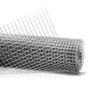2x2 4x4 6x6 galvanized welded wire mesh roll price for bird cage/Rabbit Fencing Aviary Fence