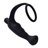 Jouets anaux pour hommes en silicone de qualité médicale à 10 vitesses, masseur de prostate électrique vibrant, 100% étanche, vibrateur anal, produits sexuels