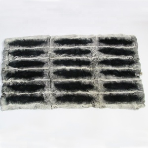 Manta <span class=keywords><strong>de</strong></span> Piel <span class=keywords><strong>de</strong></span> Conejo Rex Chino Genuina XJ, Piel Suave y Gruesa para Silla y Cama, Color <span class=keywords><strong>Chinchilla</strong></span> Teñido, Alfombra <span class=keywords><strong>de</strong></span> Piel - Product Image 6