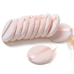 Professionele Make-Up Tools Cosmetische Ronde Body Gezicht Losse Roze Poeder Puffs