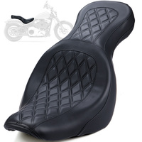 Coussin de siège en cuir PU pour Harley Davidson Heritage FLHC FLHCS Street Bob FXBB FXBBS Deluxe FLDE Softail FLSL Standard