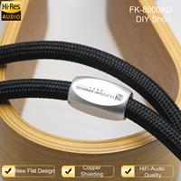 Câble audio coaxial YIVO XSSH, conducteur en cuivre pur, fiche plaquée rhodium, diamètre 11 mm, câble de signal Hi-Fi blindé
