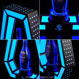 Luminous Led <strong>Bottle</strong> Service Presenter <strong>Champagne</strong> Alcohol Holder Glorifier <strong>Bottle</strong> Display Presenter Barware Supplier For Nightclub - Product Image 5