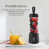 Vente en gros Nouveau presse-agrumes rechargeable Mixeur portable Mini mixeur milkshake Mélangeur à smoothie jus citron agrumes