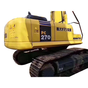 Excavadoras KOMATSU usadas PC270 a la venta Japón Original PC 270 Buen estado Excavadora sobre orugas de segunda mano - Product Image 5