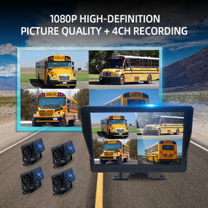 Wemaer 4CH 10.1 ''Camion 1080P 4G Wifi Véhicule Système de Sécurité de Voiture Dash 4 Camara Para <span class=keywords><strong>Auto</strong></span> MDVR Mobile DVR Caméra pour Bus - Product Image 4