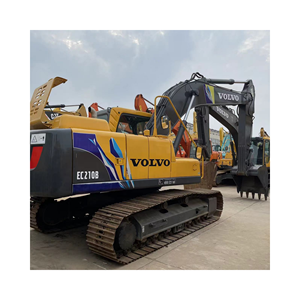 Excavatrice sur chenilles Volvo EC210B d'occasion, godet de 0,8 m, poids opérationnel de 21 tonnes, moteur de 84 kW, boîte de vitesses à vendre, Corée ORIGINALE - Product Image 1