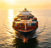 Transitaire maritime Chine vers États-Unis, Royaume-Uni, Allemagne, Canada, Australie FCL LCL DDP Agent d'expédition porte-à-porte