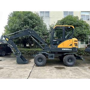 รถขุดล้อยาง HW60ECO น้ำหนักใช้งาน 5.75 ตัน ความจุบุ้งกี๋ 0.21 ลบ.ม. ความเร็วสูงสุด 29.7 กม./ชม. ขายดี - Product Image 4