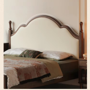 Cama Beliche Moderna Estilo Americano em Madeira Maciça de Nogueira, para Uso Doméstico, Economia de Espaço, Multifuncional, Cama Grande - Product Image 1