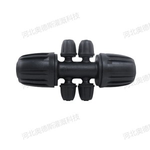 Conectores de Tubería de 16 Peines para Riego Agrícola, Unión Roscada para Tuberías de Agua, Uso Agrícola - Product Image 2