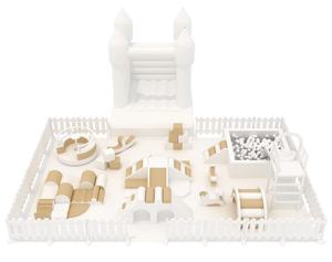 Parco <span class=keywords><strong>giochi</strong></span> <span class=keywords><strong>per</strong></span> <span class=keywords><strong>bambini</strong></span> soft play set attrezzatura bianca e grigia parco <span class=keywords><strong>giochi</strong></span> all'aperto pacchetto soft play <span class=keywords><strong>per</strong></span> <span class=keywords><strong>bambini</strong></span> - Product Image 5