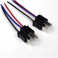 Connecteur de câblage H4 HB2 mâle-femelle pour phare de voiture, adaptateur de douille d'ampoule de phare antibrouillard, base de câblage d'ampoule automobile