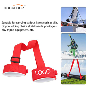 Sangle de transport réglable pour équipement de <span class=keywords><strong>ski</strong></span> avec boucle auto-agrippante pour fixation de snowboard - Product Image 3