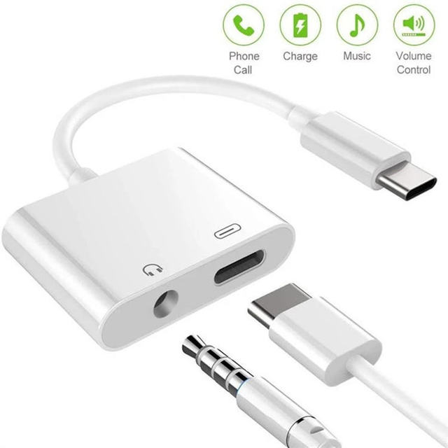 Factory Wholesale Free Sample USB-C to 3.5mm Audio Adapter with OTP Protection for Mobile Phone for iPad Pro for Android