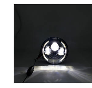 JHS Factory Supply systèmes d'éclairage automatique 5000lm antibrouillard 60W 7 pouces h4 phare led rond pour <span class=keywords><strong>jeep</strong></span> <span class=keywords><strong>wrangler</strong></span> - Product Image 6