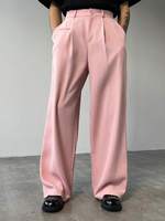 Pantalon large en lin mélangé taille haute pour homme, respirant et décontracté, idéal pour l'été