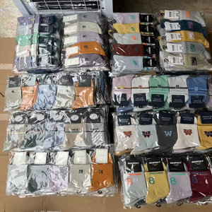Chaussettes de travail décontractées <span class=keywords><strong>fantaisie</strong></span> colorées et originales en coton MXW004 pour femmes et hommes, avec motifs imprimés, à prix de 0,25 $ - Product Image 2