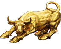 Statue de taureau de Wall Street en bronze coulé sur mesure, grande sculpture animale en métal pour extérieur, décoration de jardin pour centre financier, OEM